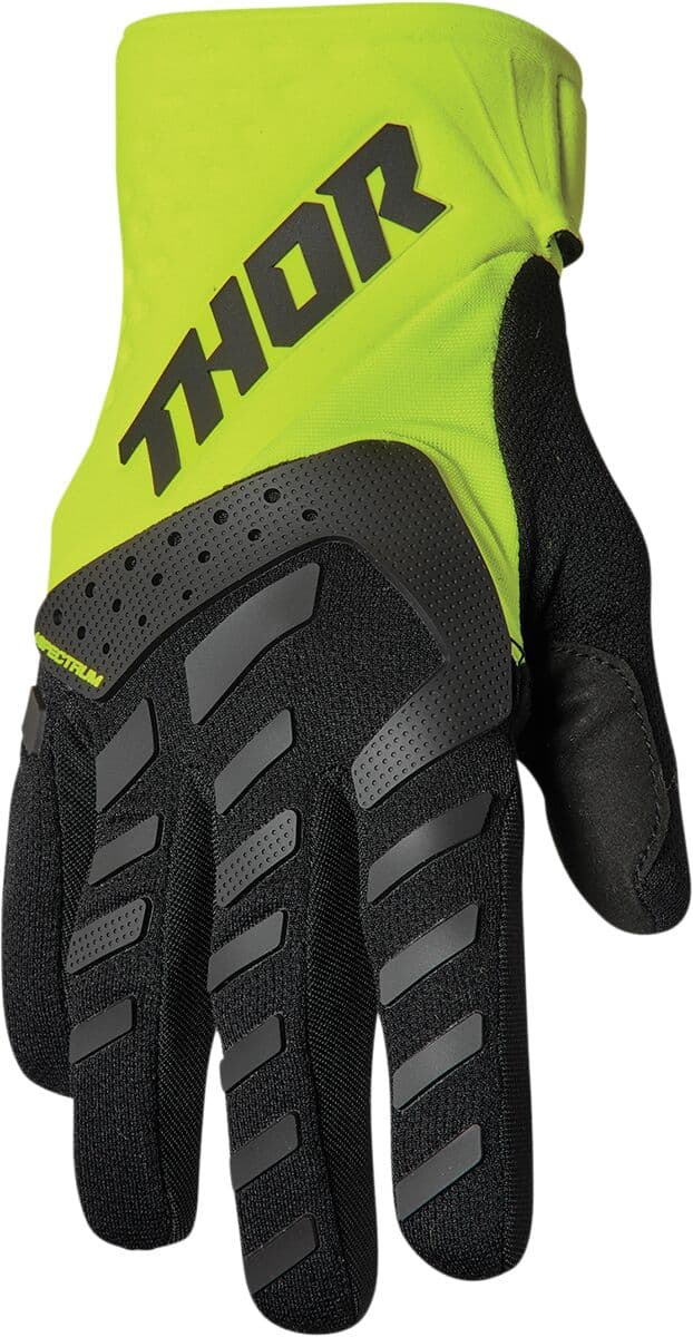 Youth Spectrum Gloves Black| Yellow