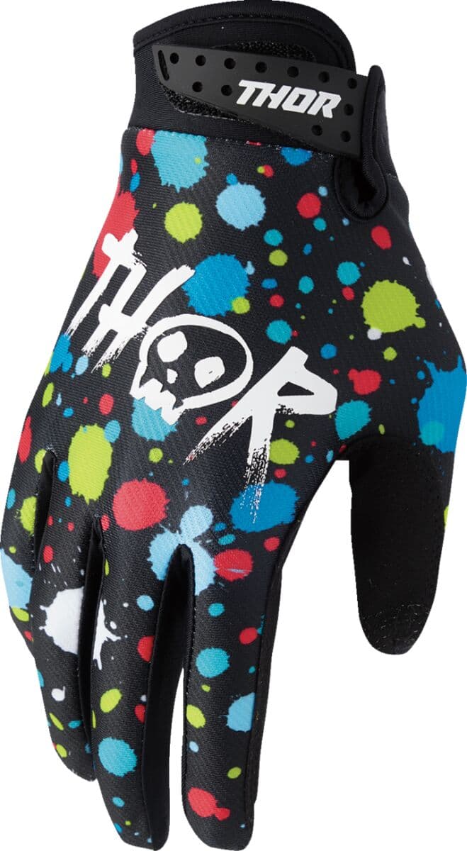 Youth Launchmode Splat Gloves Black