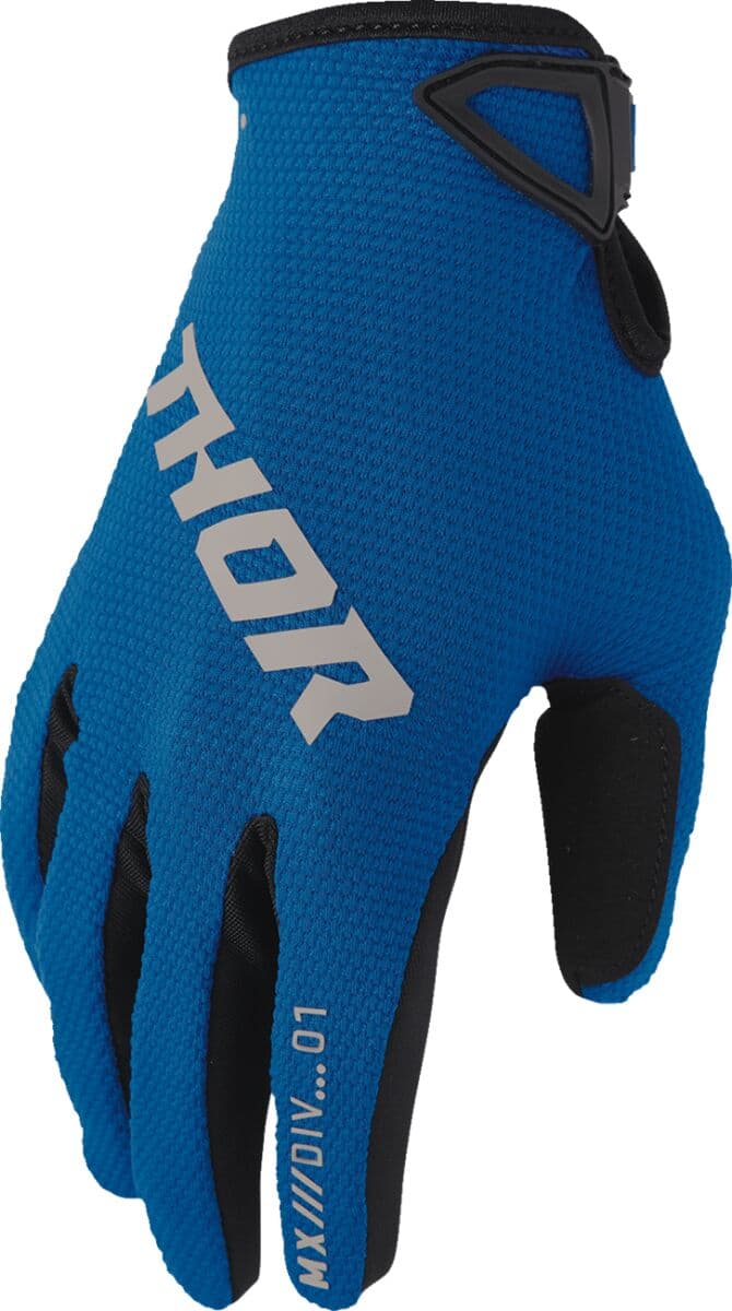 Youth Ridemode Static Gloves Blue