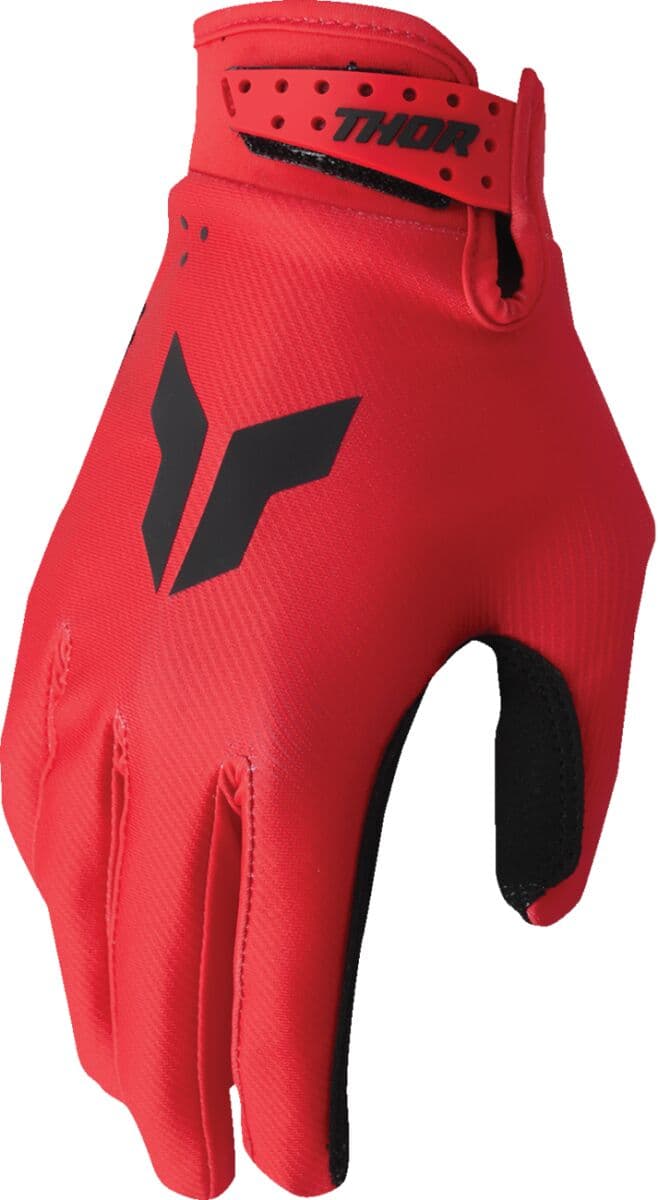 Youth Launchmode Split Gloves Red