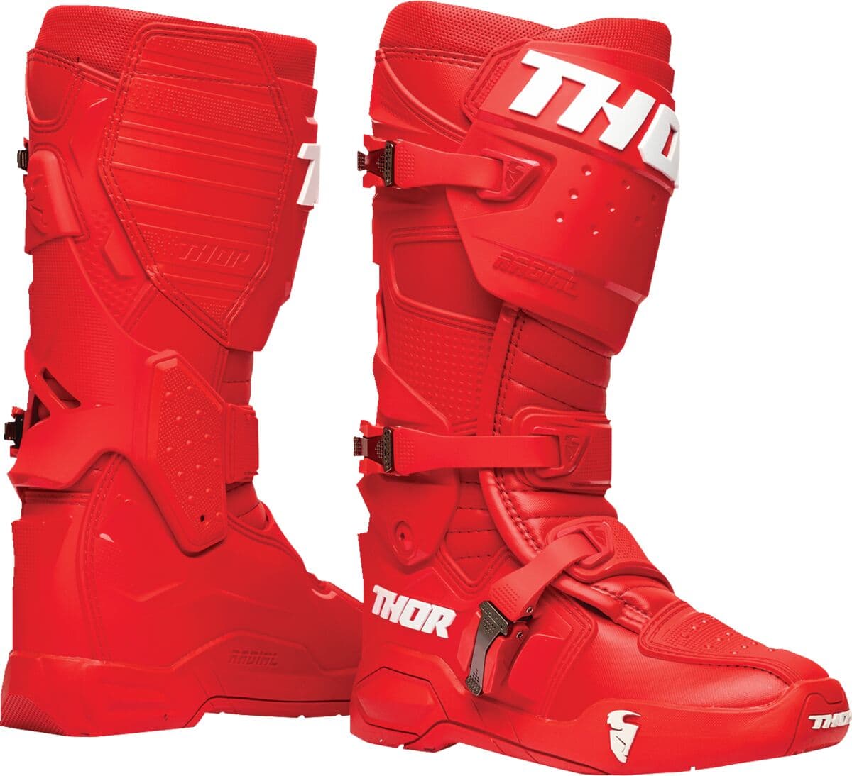 Radial MX Boots Red