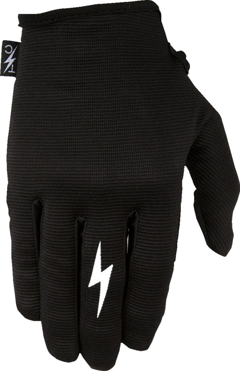 Stealth Leather Palm Gloves Black