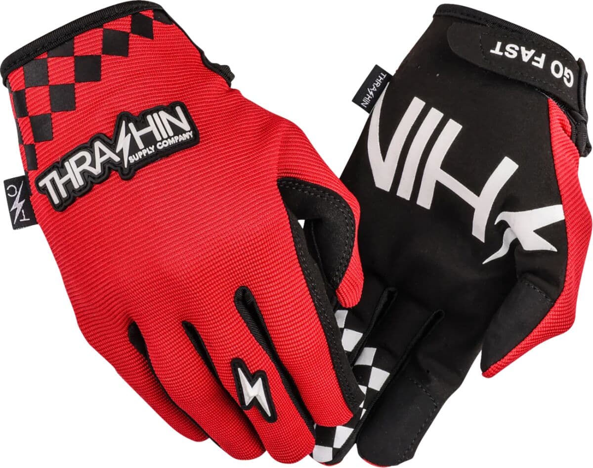 Go Fast Stealth Gloves Red