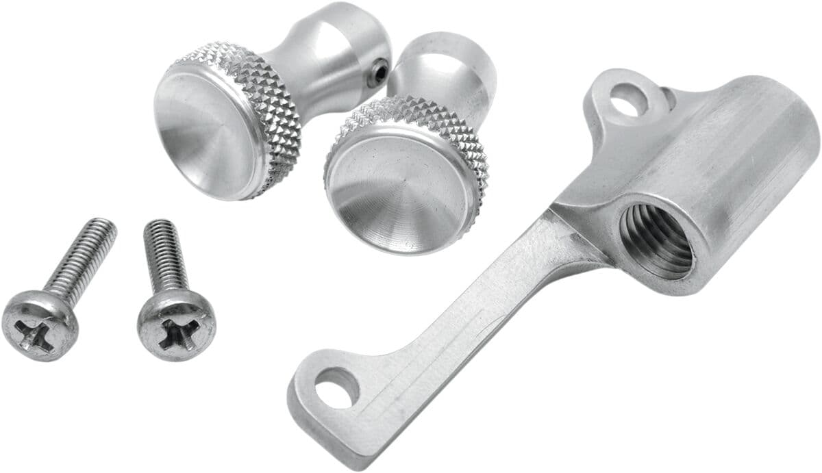 Mikuni Enrichener Cable Relocation Bracket Kit with Knobs
