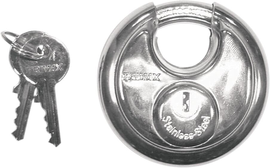 Stainless Steel Round Padlock