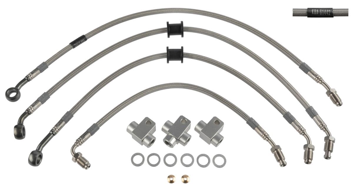 Varioflex Steel Braided Hydraulic Brake Lines