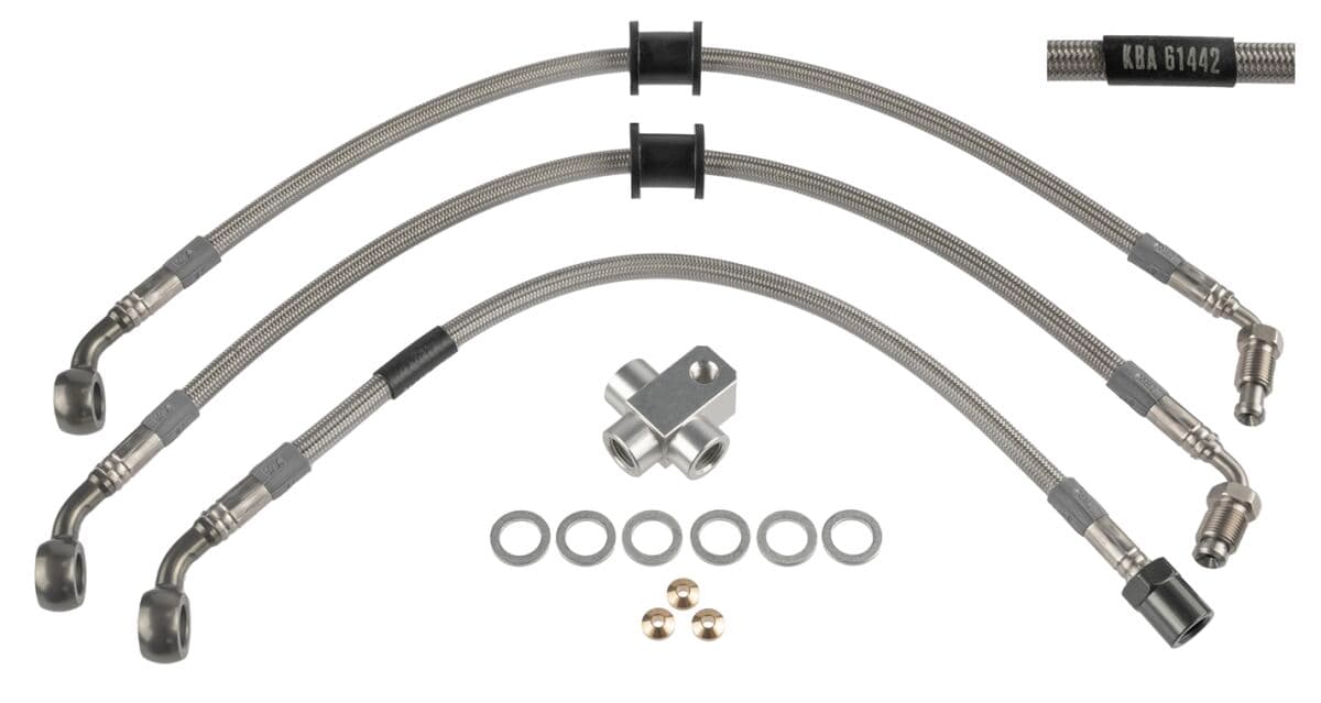 Varioflex Steel Braided Hydraulic Brake Lines