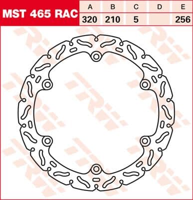 Contoured Fixed Brake Rotor