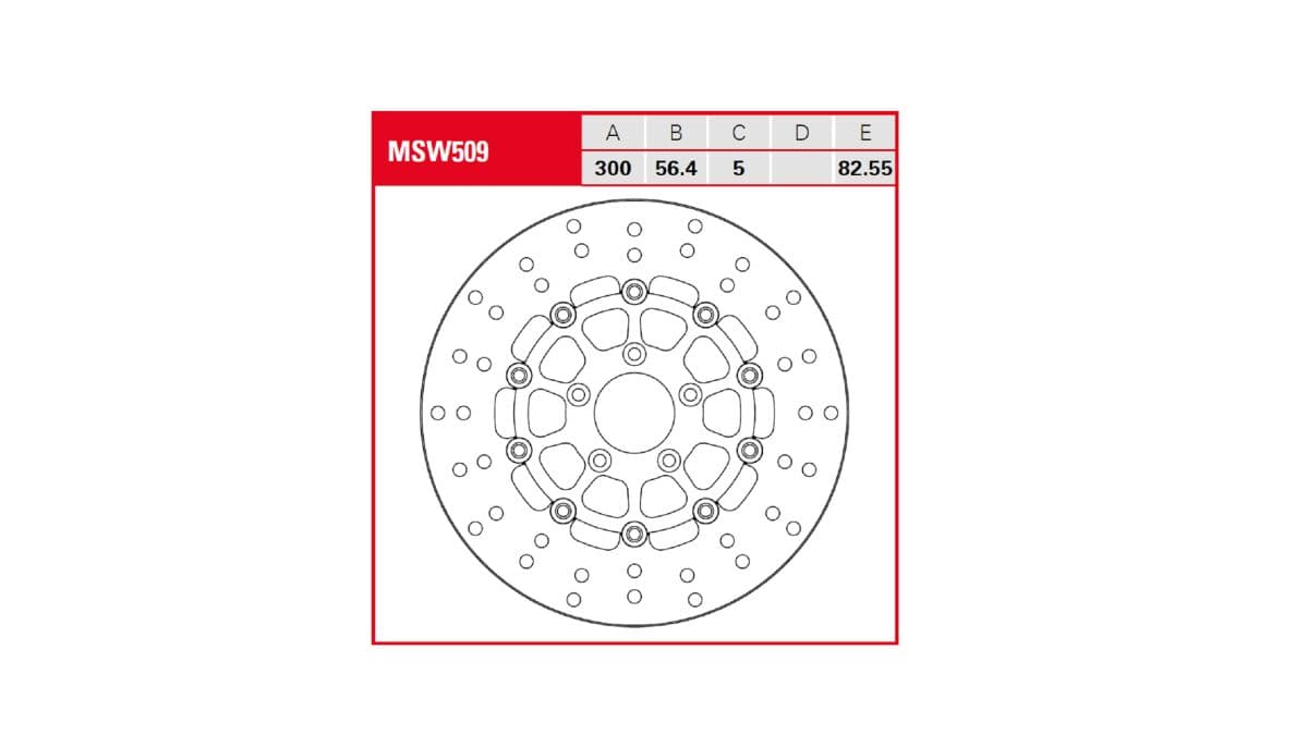 Round Floating Brake Rotor