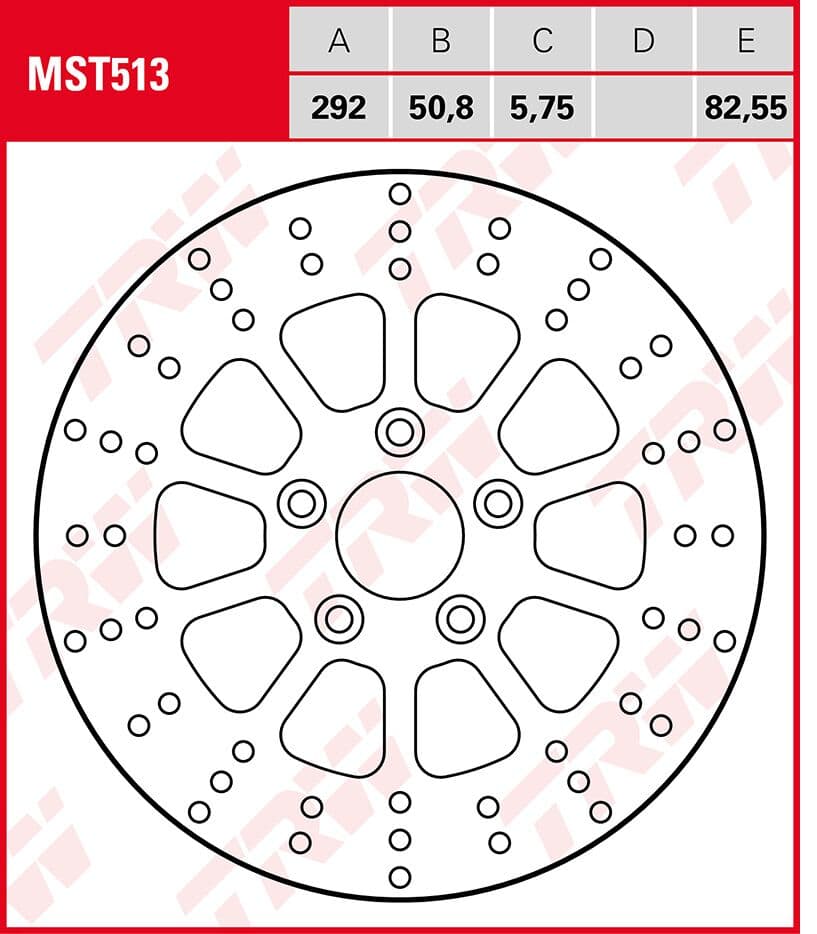 Brake Rotor Fixed Round