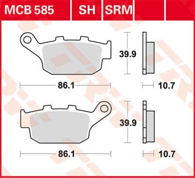 All Round Sintered Metal Brake Pads