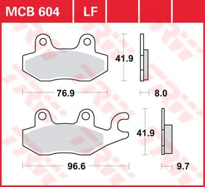 All Round Sintered Metal Brake Pads