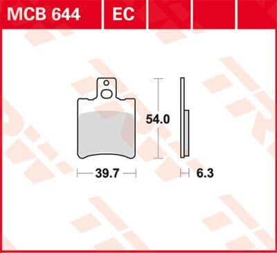 EC Series Ceramic Brake Pads