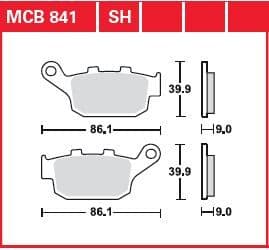 All Round Sintered Metal Brake Pads