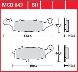 All Round Sintered Metal Brake Pads