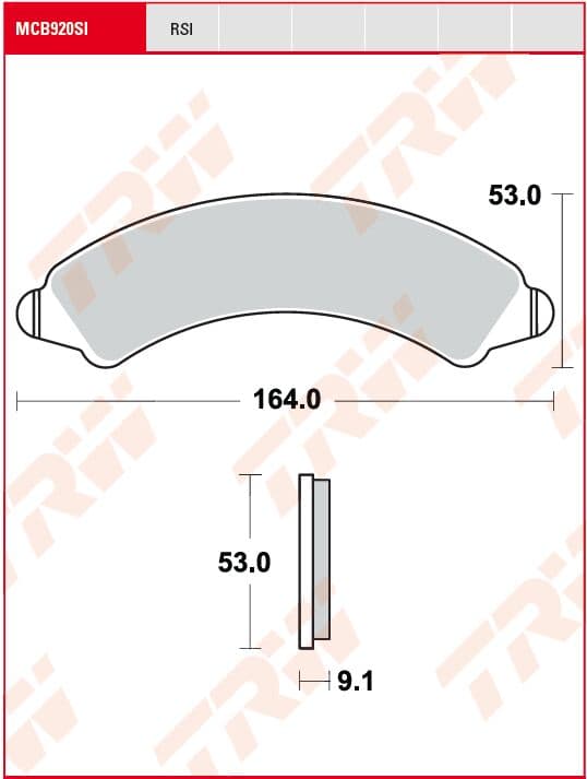 SI Series Sindered Off-Road Brake Pads