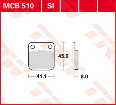 SI Series Sindered Off-Road Brake Pads