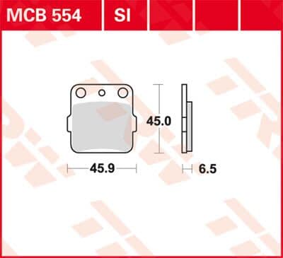SI Series Sindered Off-Road Brake Pads