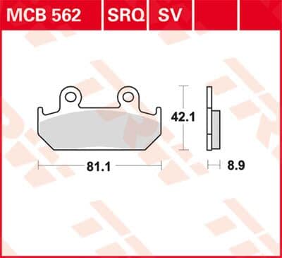 SV Series Sindered Brake Pads