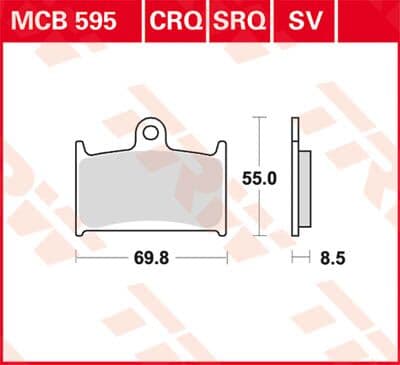 SV Series Sindered Brake Pads