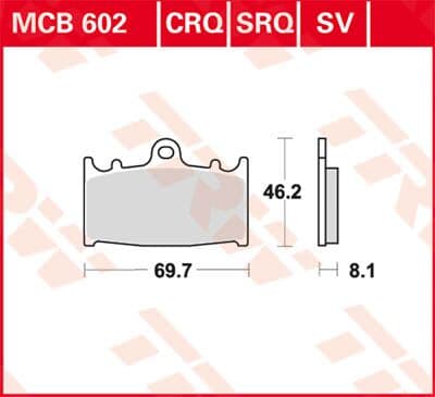SV Series Sindered Brake Pads