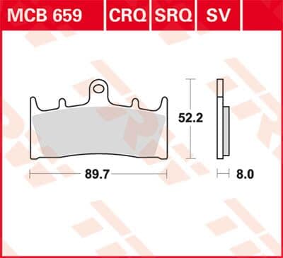SV Series Sindered Brake Pads