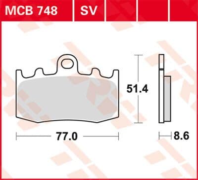 SV Series Sindered Brake Pads