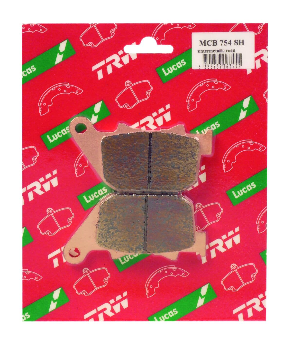 SH Series Sindered Rear Brake Pads
