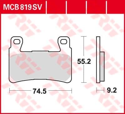 SV Series Sindered Brake Pads