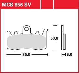 SV Series Sindered Brake Pads