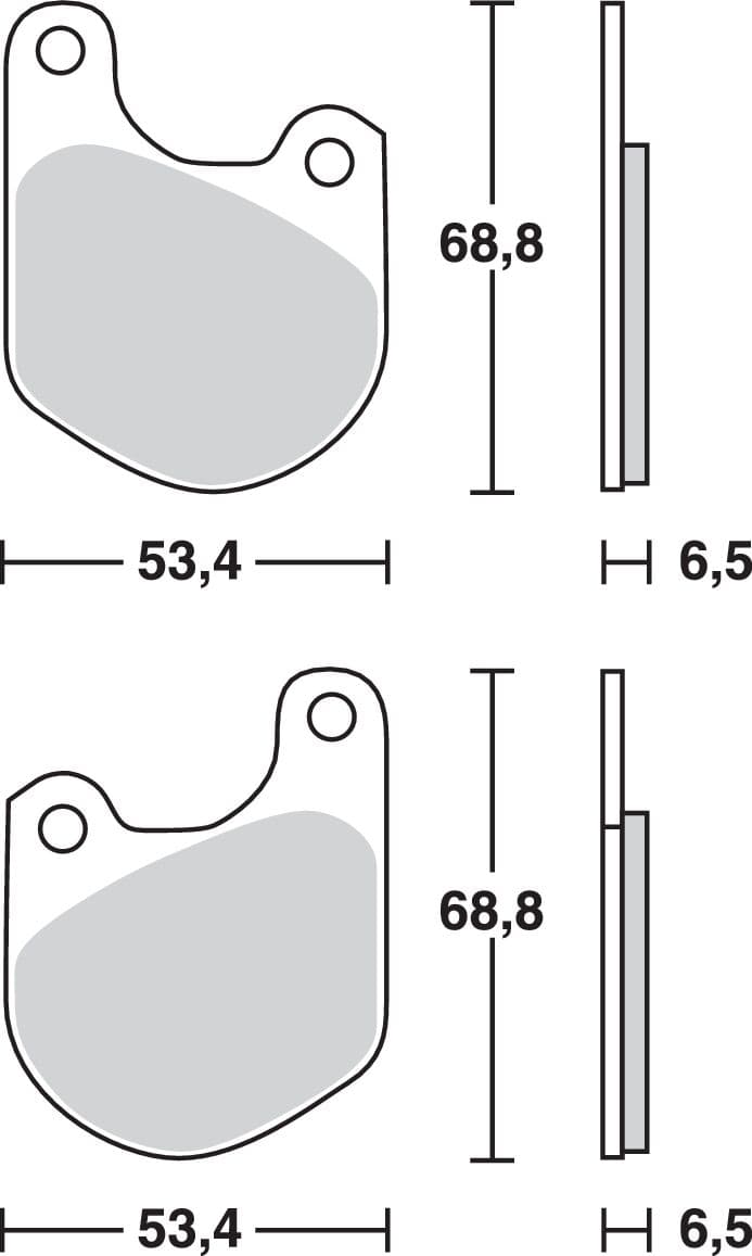 All Round Sintered Metal Brake Pads