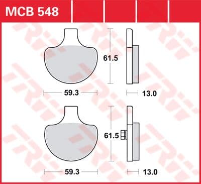 All Round Sintered Metal Brake Pads