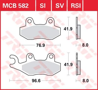 All Round Sintered Metal Brake Pads