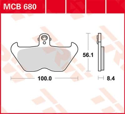 Organic Allround Brake Pad