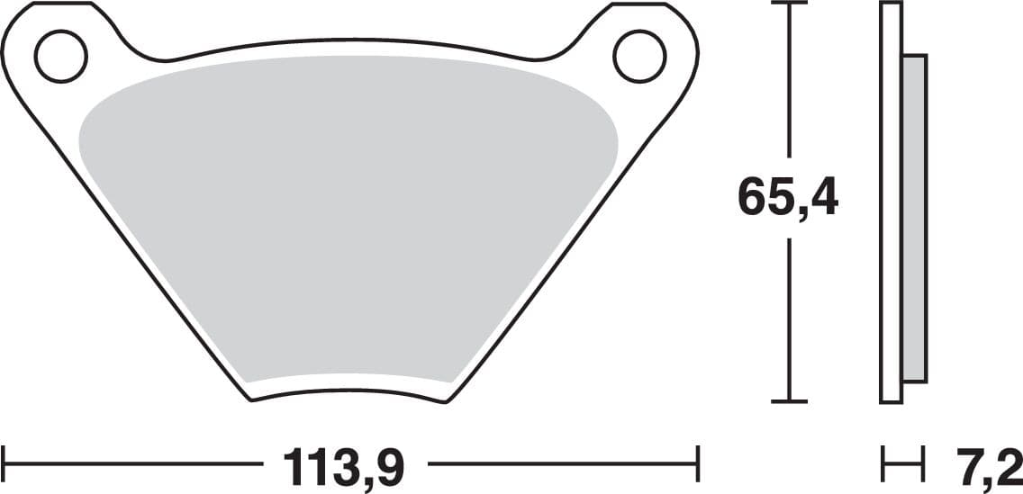 All Round Sintered Metal Brake Pads