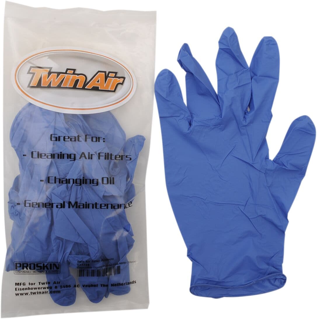 Nitrile Rubber Gloves Blue