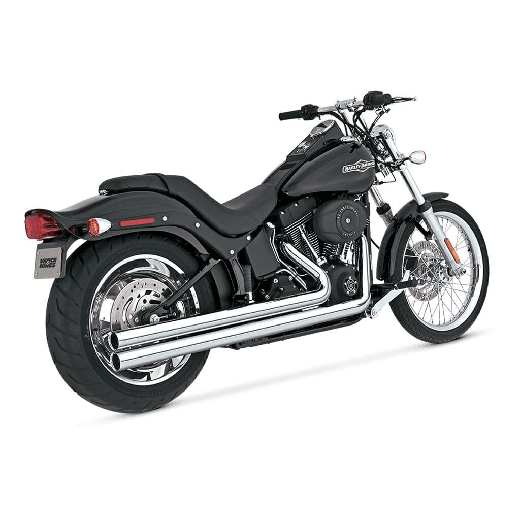 Big Shots Long Exhaust System Chrome