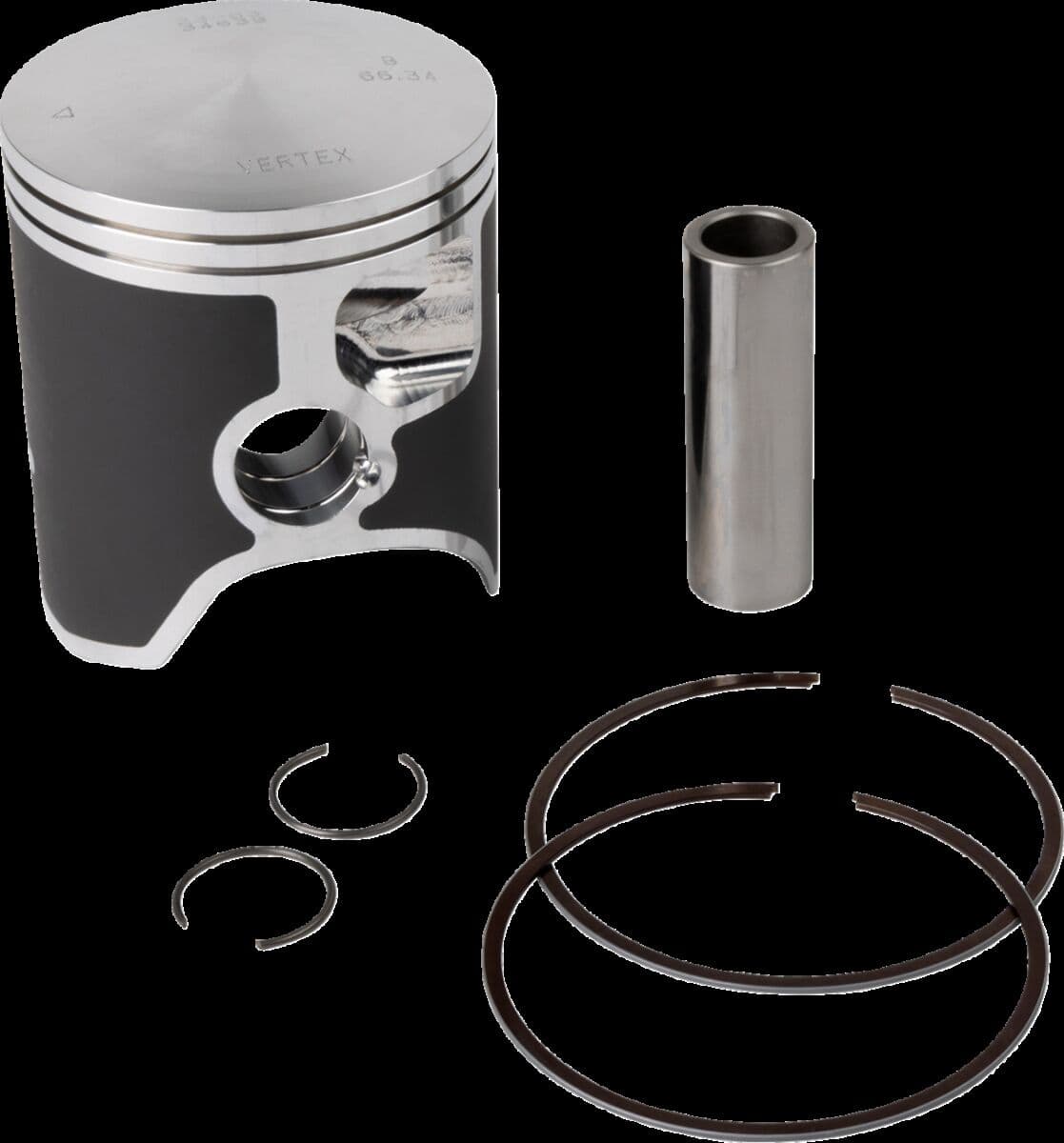 Piston Kit Cast Replica for 2 Stroke
