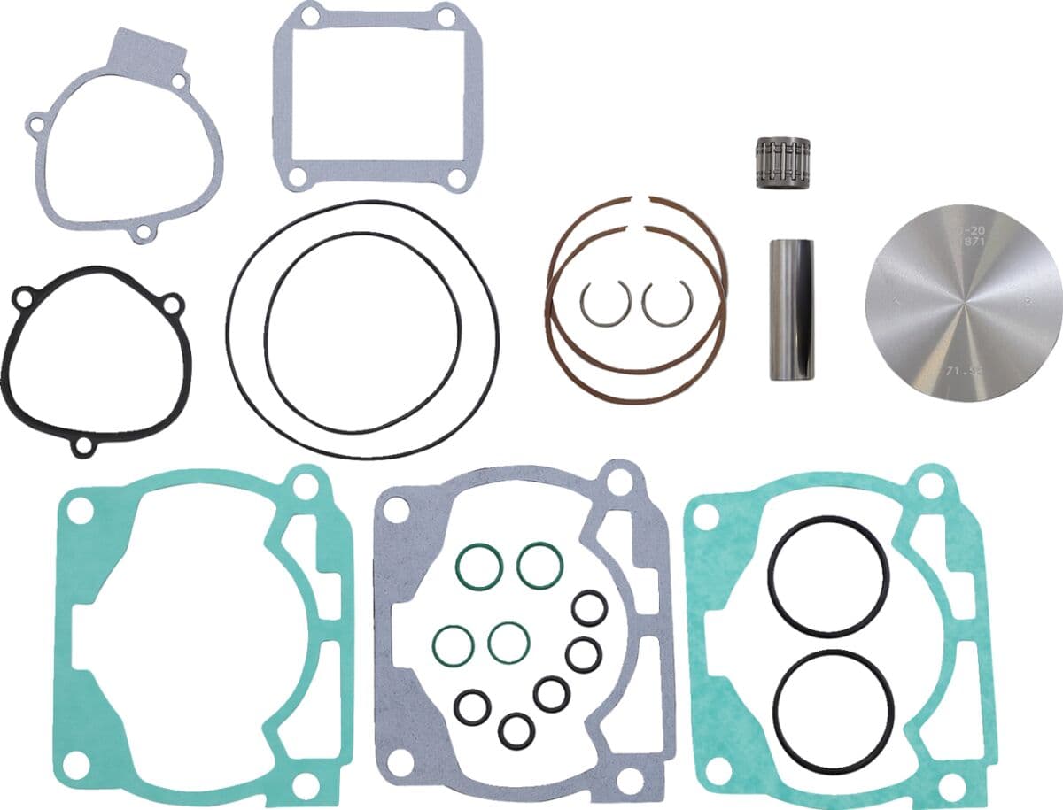 Top End Piston Kit Cast Replica for 2-Stroke