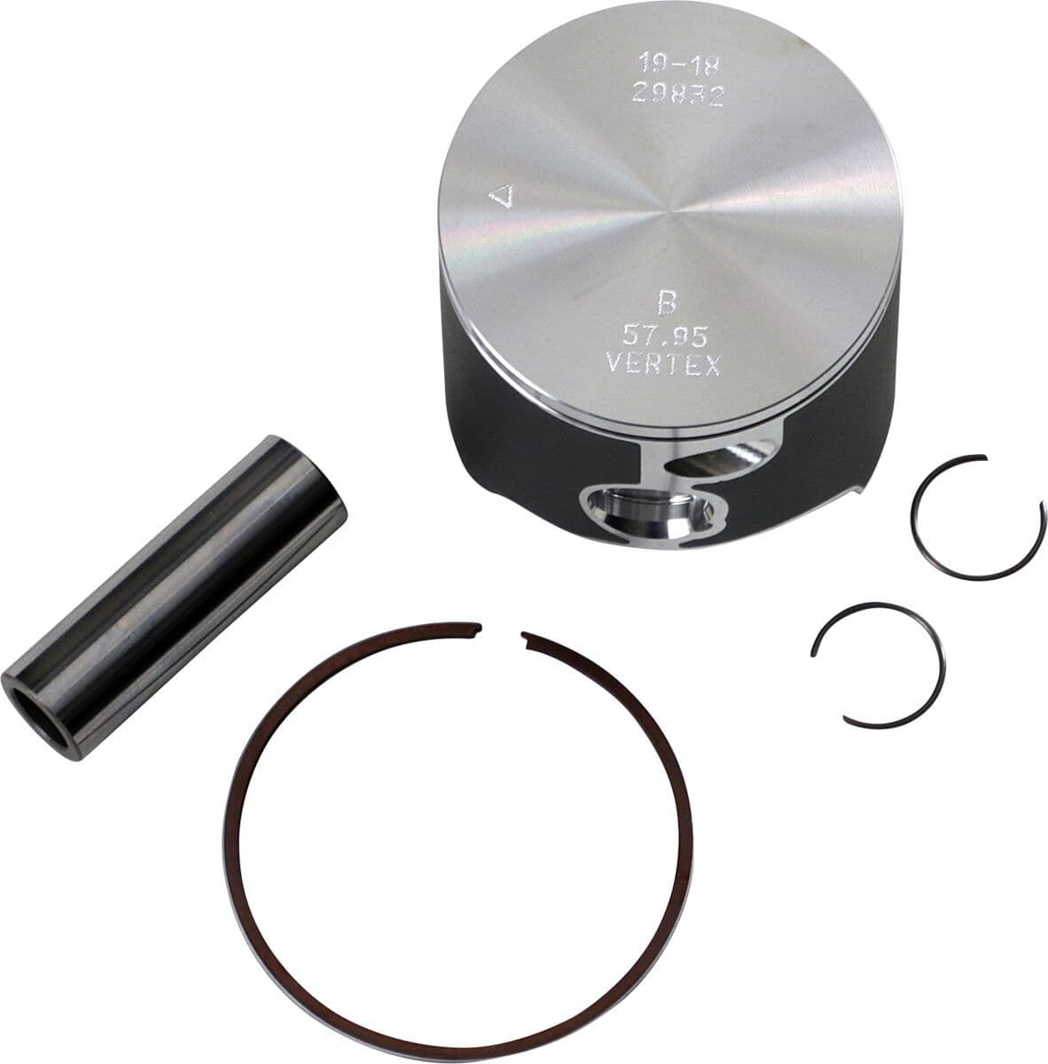Piston Kit Cast Race for 2-Stroke