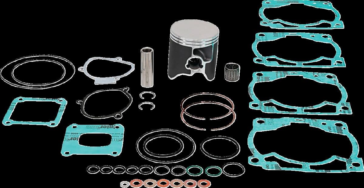 Top End Piston Kit Cast Replica for 2-Stroke