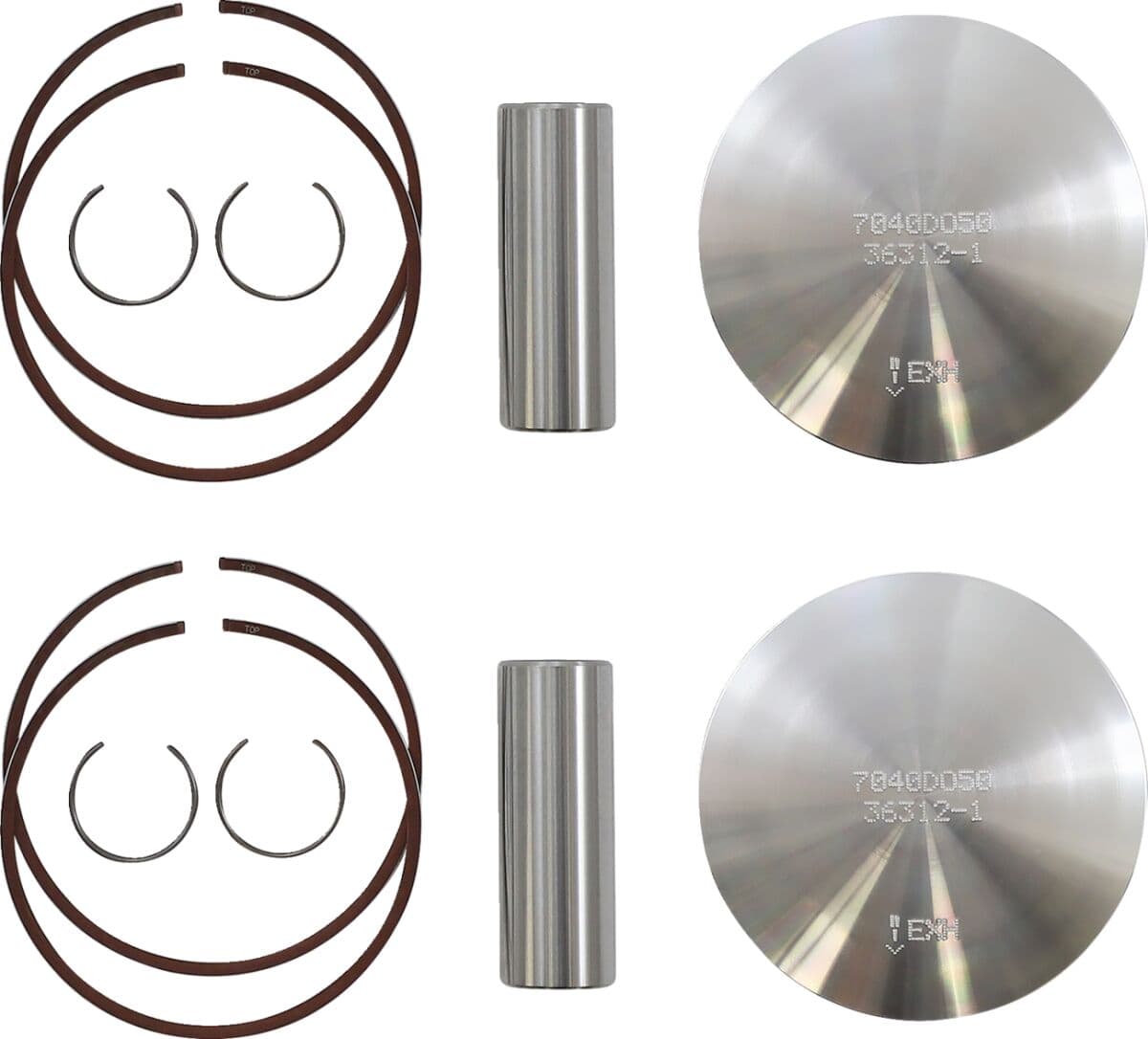 PISTON KIT STD POLARIS 70.87 O