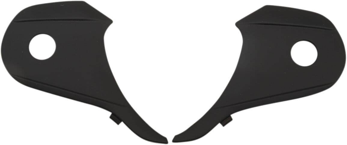 Range Helmet Side Plates Flat Black