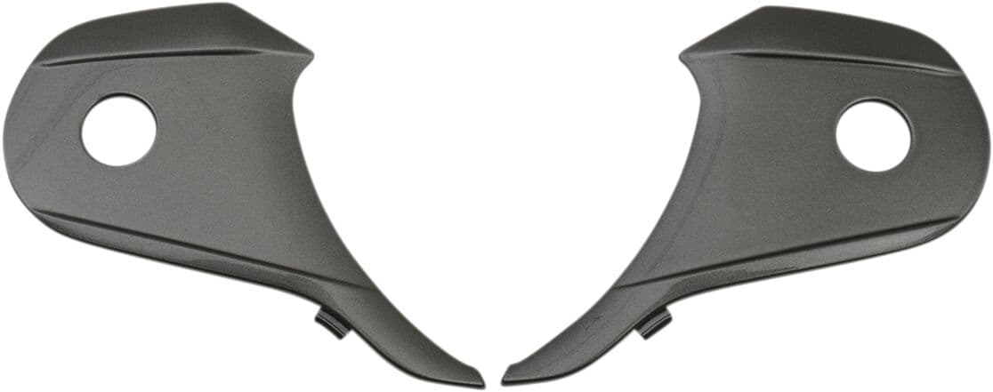 Range Helmet Side Plates Dark Silver