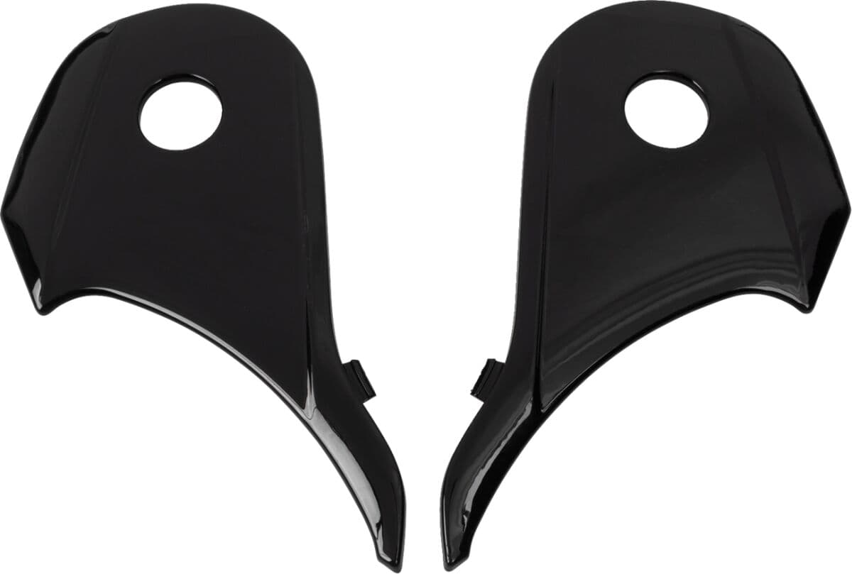 Range 2.0 Helmet Side Plates Black Flat