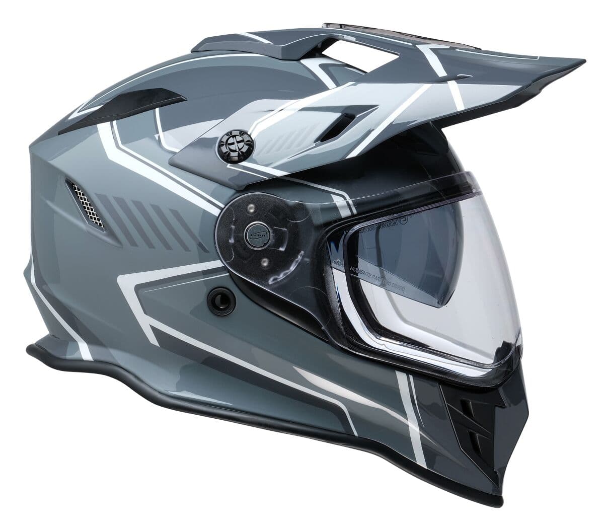 Range 2.0 Voyager Helmet Gray White