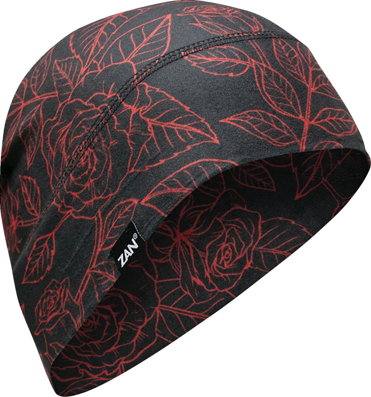 SportFlex® Beanie Black| Red
