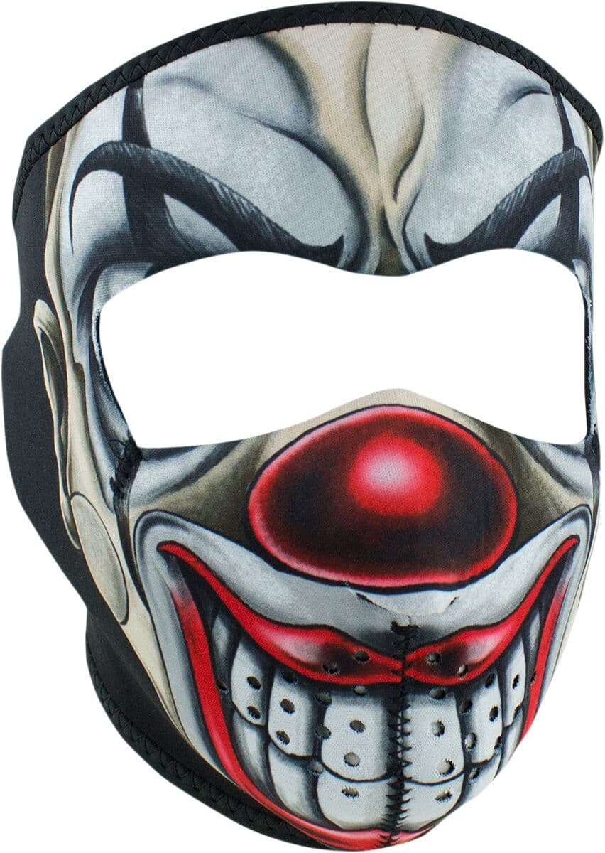 Neoprene Full-Face Mask Black| Gray