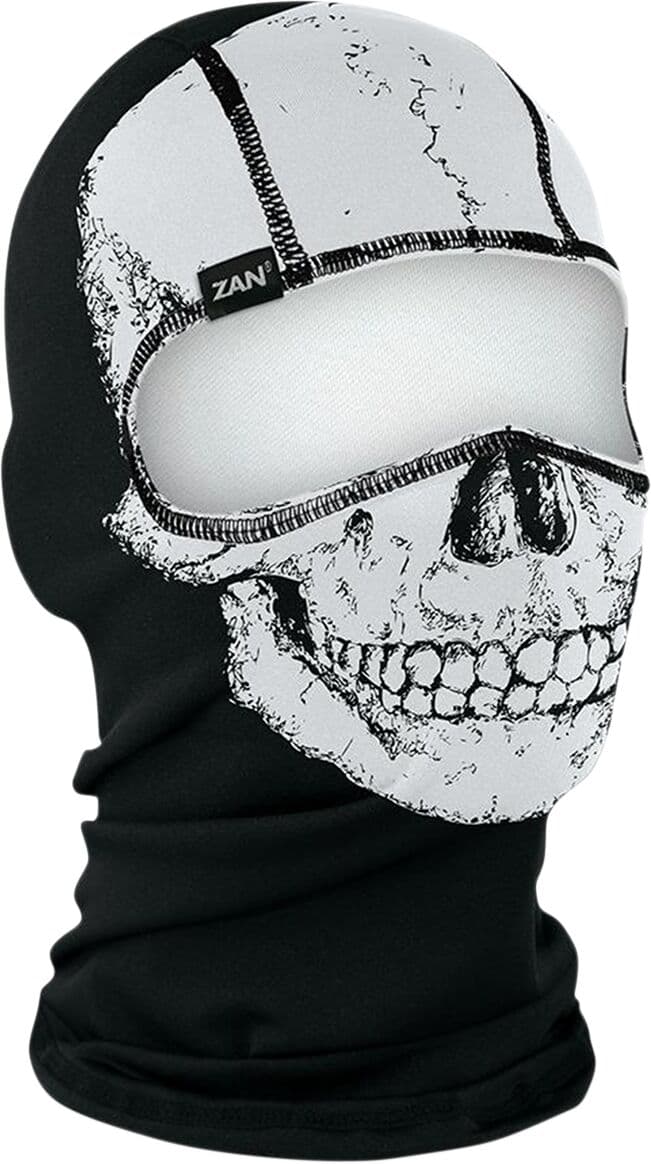 Balaclava Poly Skull Black
