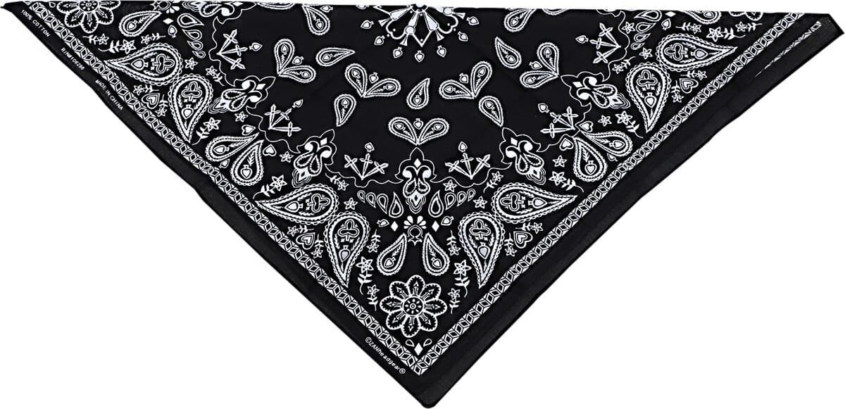 Cotton Bandana Black